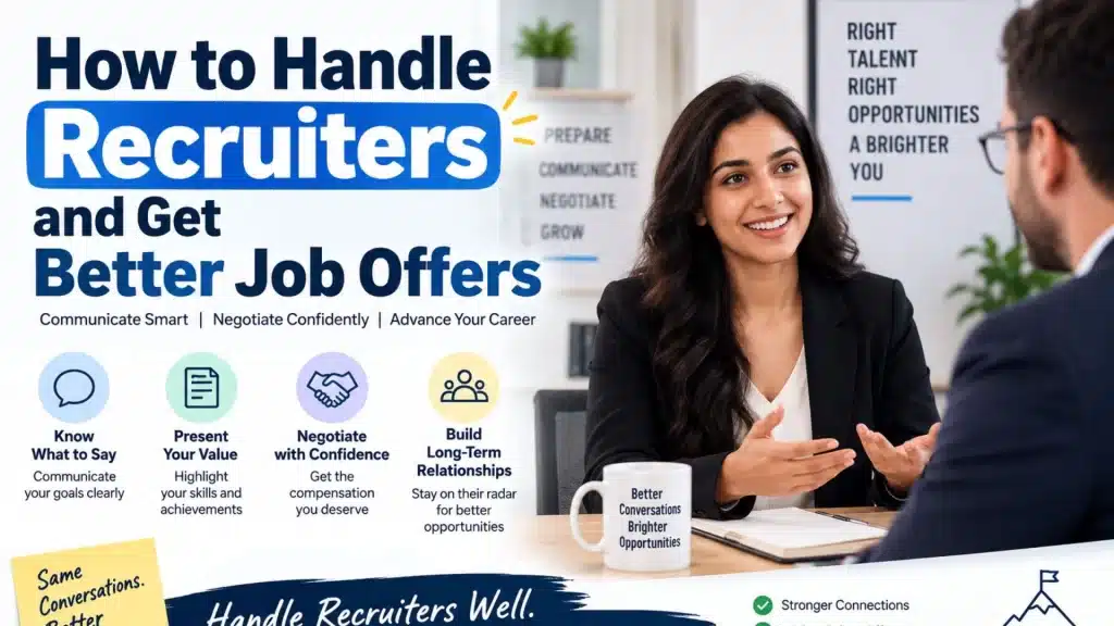 How to Handle Recruiters and Get Better Job Offers