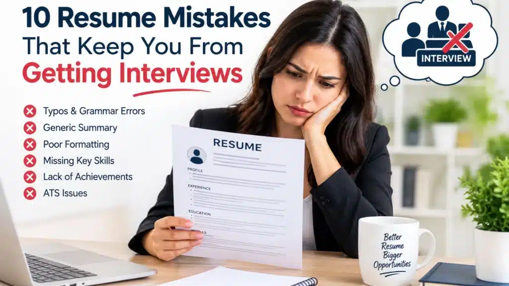 10 Resume Mistakes to avoid